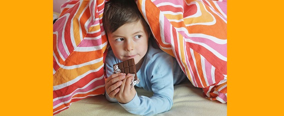 Les enfants et le chocolat